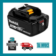 Load image into Gallery viewer, Genuine Makita BL1850B-L 18V 5.0Ah Li-ion Cordless Battery - BL1850 Original