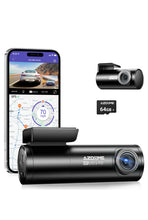 Load image into Gallery viewer, AZDOME Dual Dash Cam UHD 4K WIFI GPS Front Rear Car Dash Camera IR Night Vision