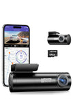 AZDOME Dual Dash Cam UHD 4K WIFI GPS Front Rear Car Dash Camera IR Night Vision