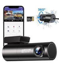 Load image into Gallery viewer, AZDOME Dual Dash Cam UHD 4K WIFI GPS Front Rear Car Dash Camera IR Night Vision